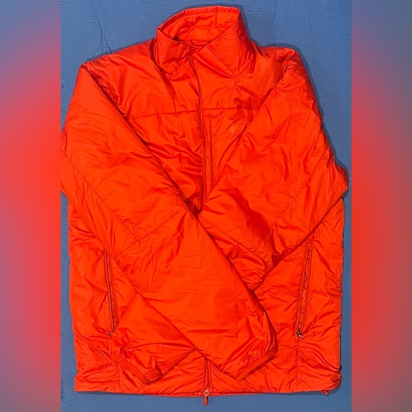 REI Insulated Full Zip Red Puffer Jacket